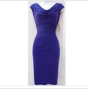 Ralph Lauren royal blue jersey dress